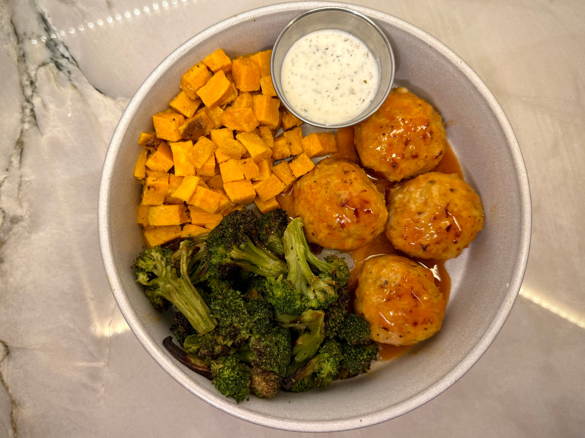 HOT HONEY CHICKEN MEATBALLS