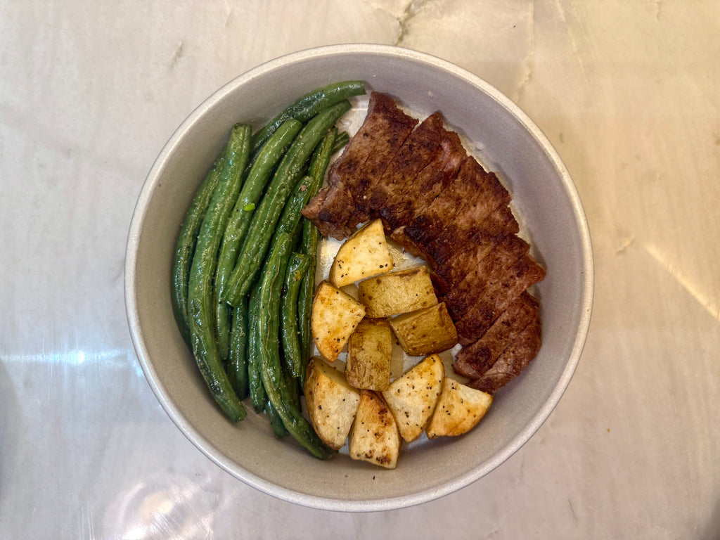 *BUILD YOUR BOWL* GRASS-FED NEW YORK STRIP STEAK